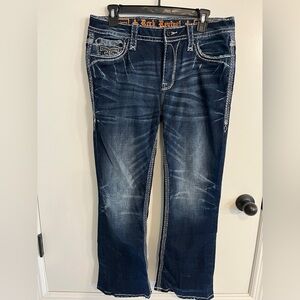 Women’s size 30x25 Boot Cut Rock Revival Dubarry Jeans